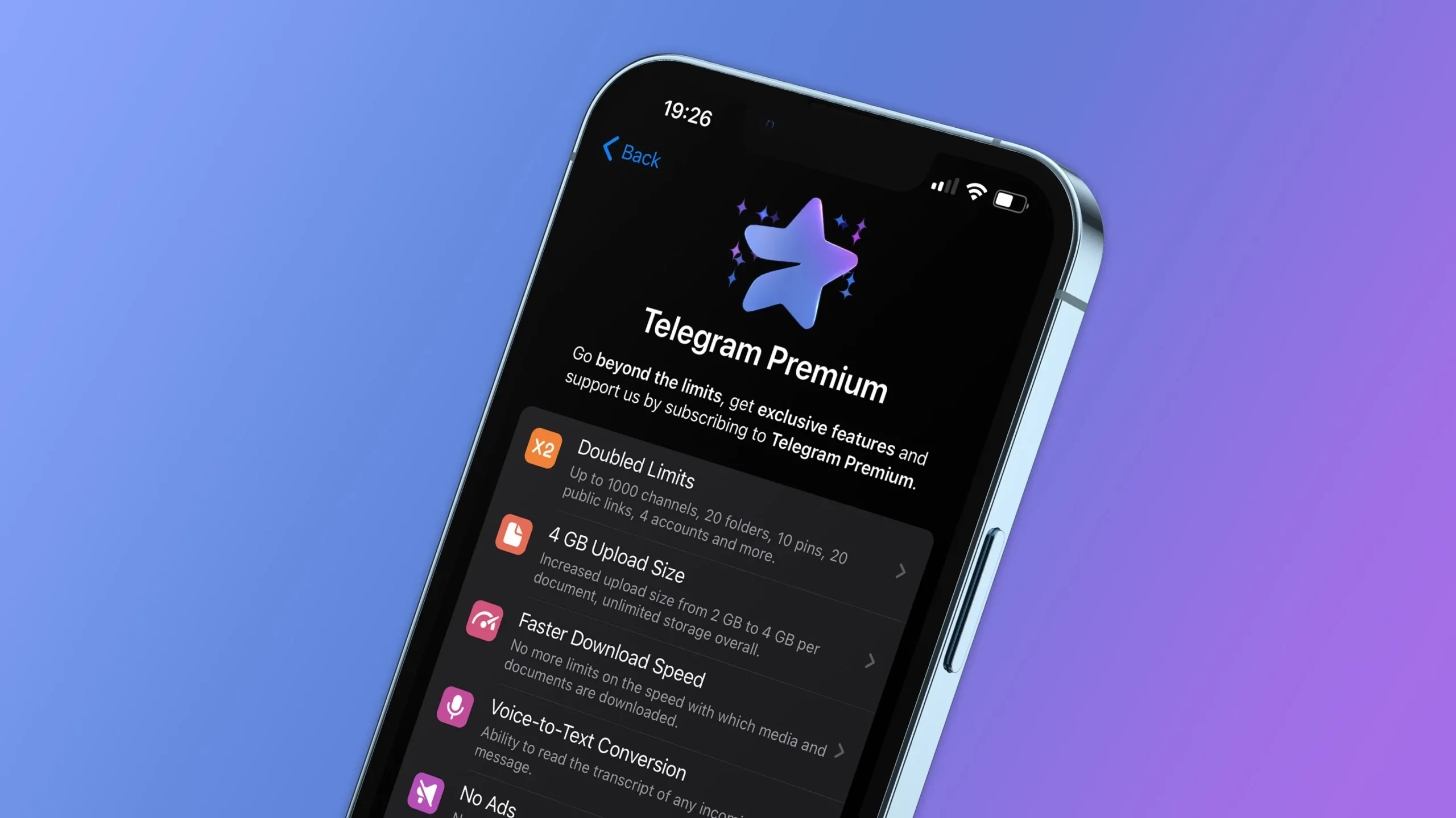 telegram permium