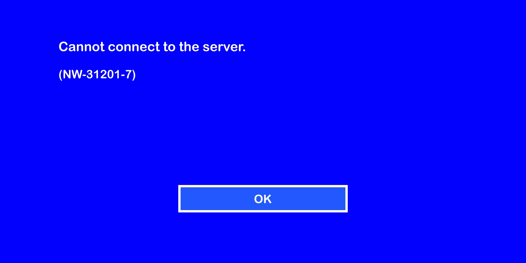 خطاهای مرتبط با اتصال اینترنت (WV-33899-2 و NW-31201-7)
