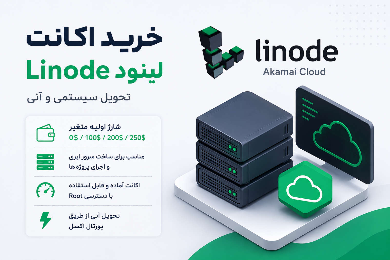 شرایط خرید اکانت لینود