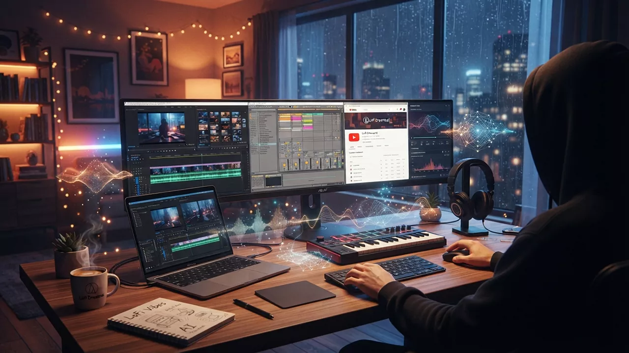 تولید موسیقی با هوش مصنوعی برای یوتیوب