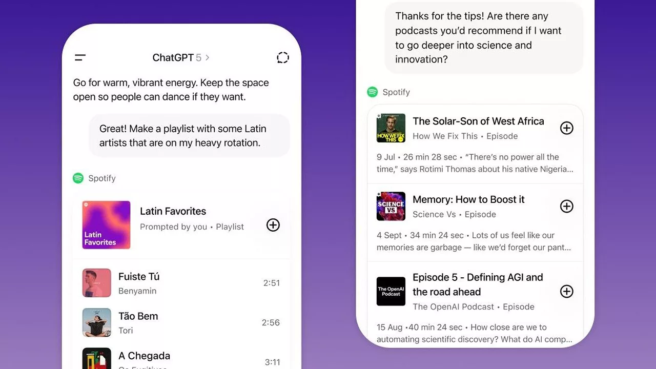 connect ChatGPT to Spotify